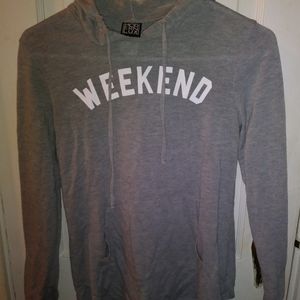 Women's t-shirt hoodie